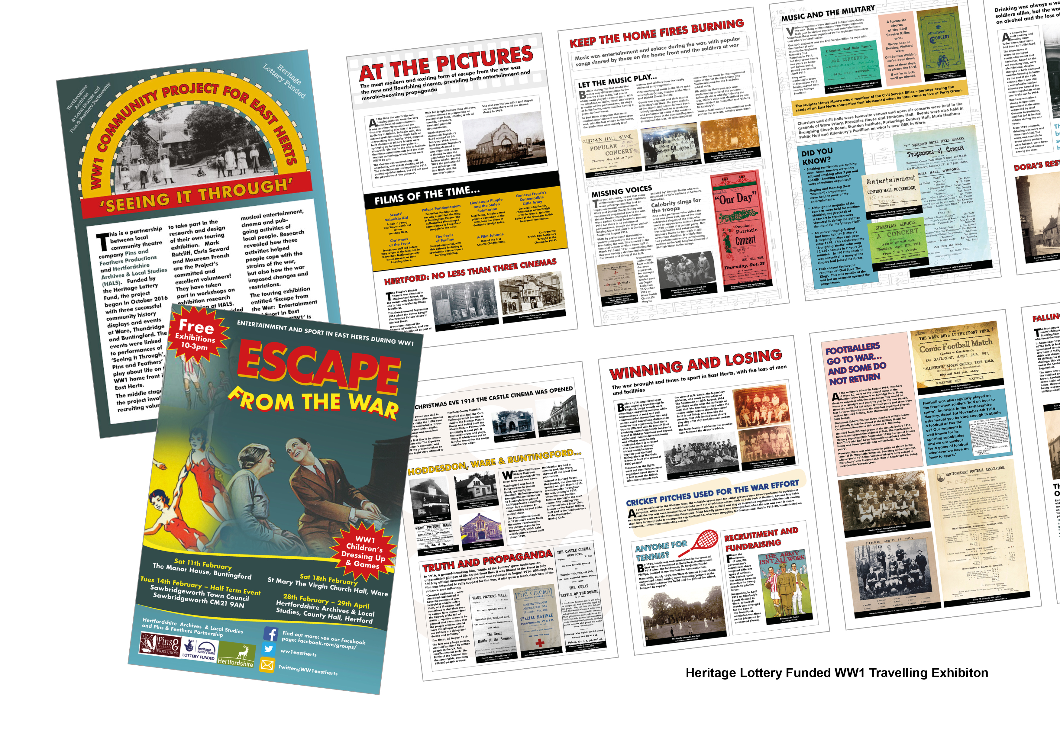 World Heritage Lottery Fund WW1 Exhibition